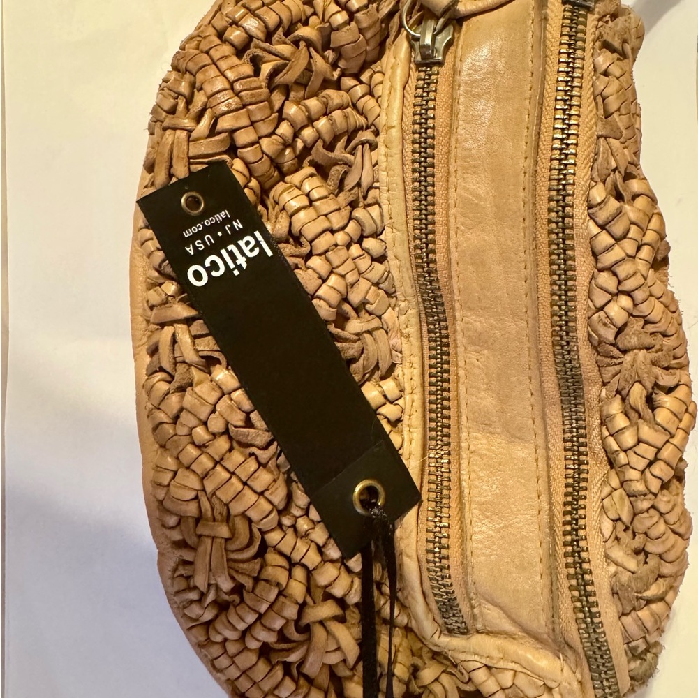 Latico Natural Woven Bag